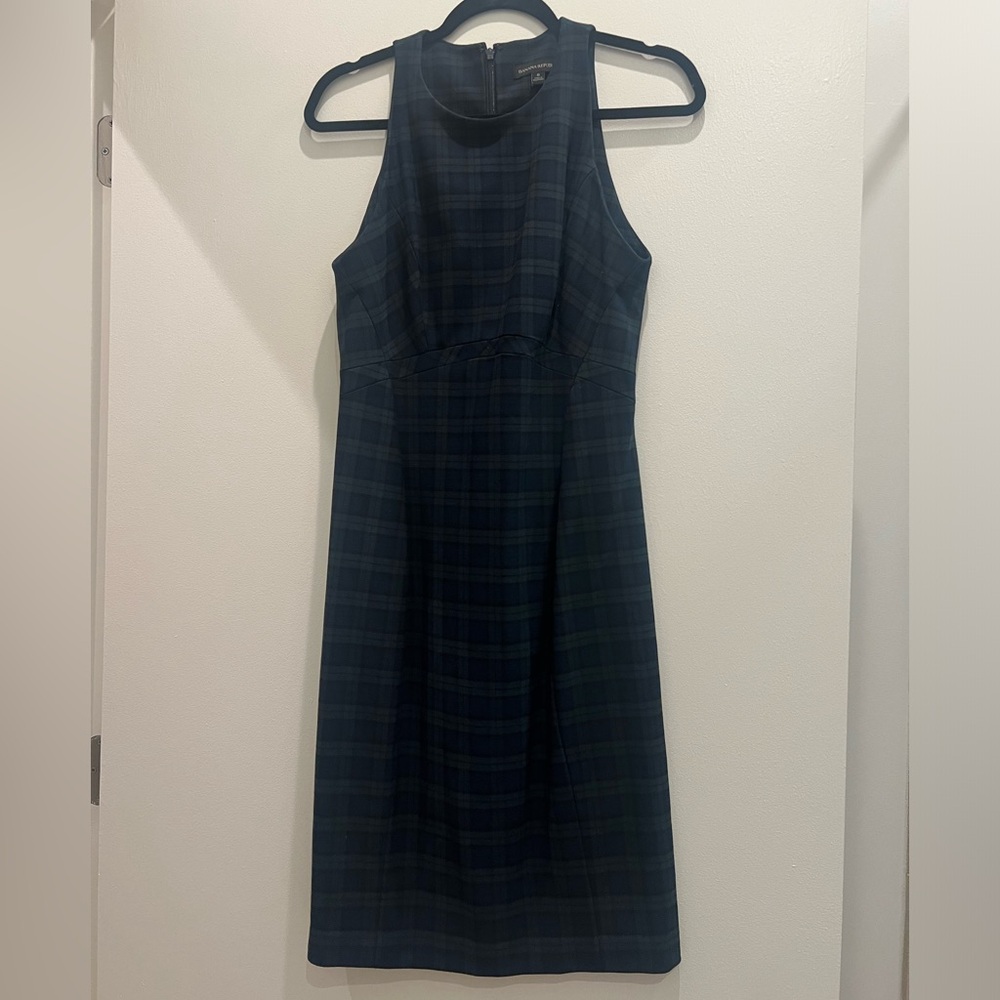 Banana Republic Size 6 Plaid Dress